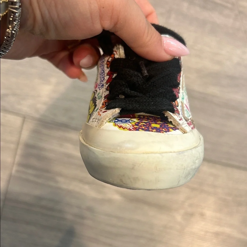 Golden Goose Baby Graffiti Sneakers Sz 20